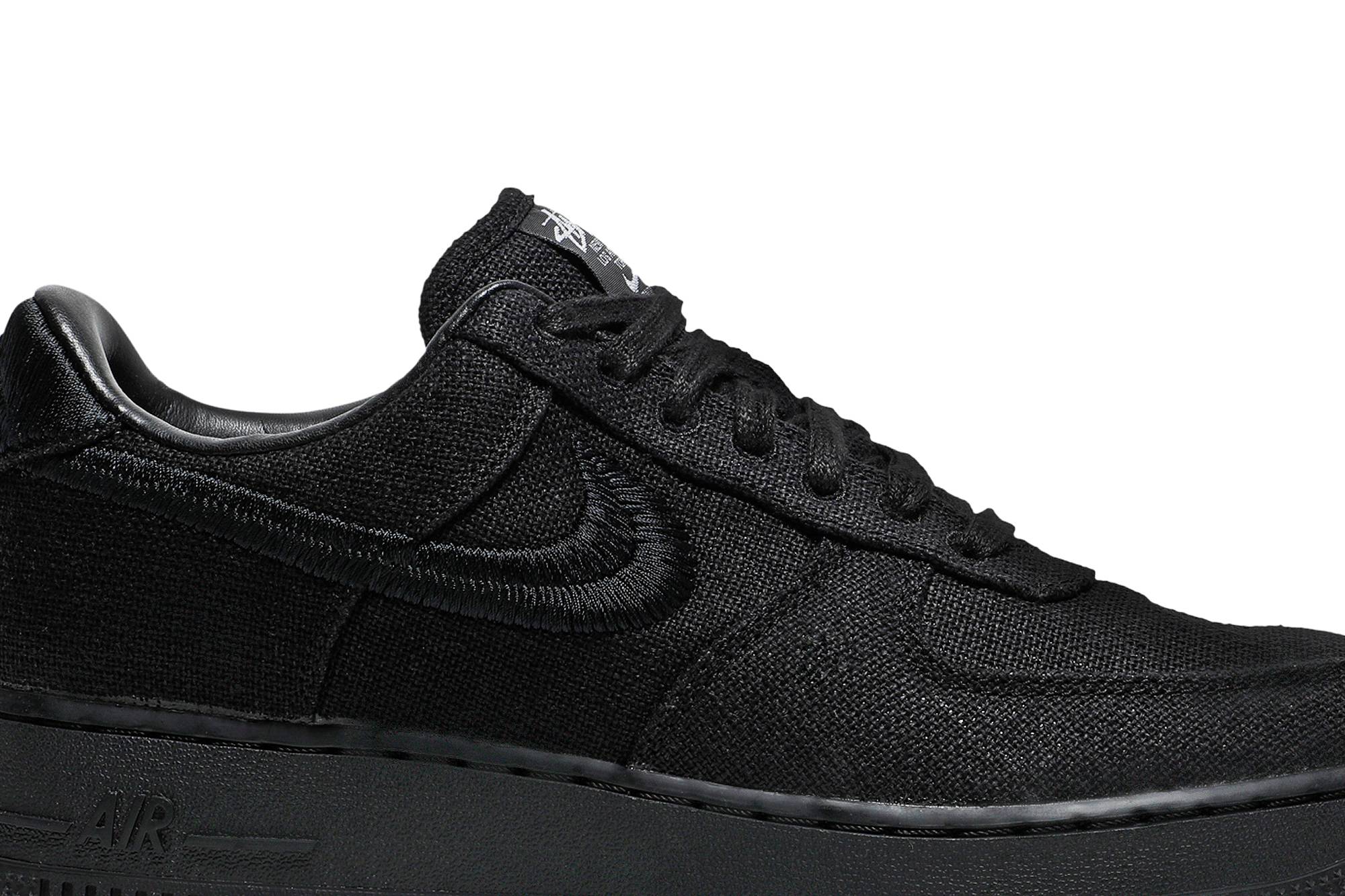 Stüssy x Nike Air Force 1 Low 'Triple Black' CZ9084-001-6