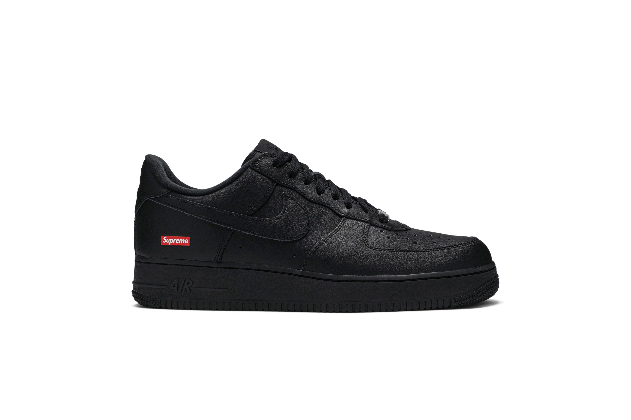 Supreme x Nike Air Force 1 Low 'Box Logo - Black' CU9225-001-8