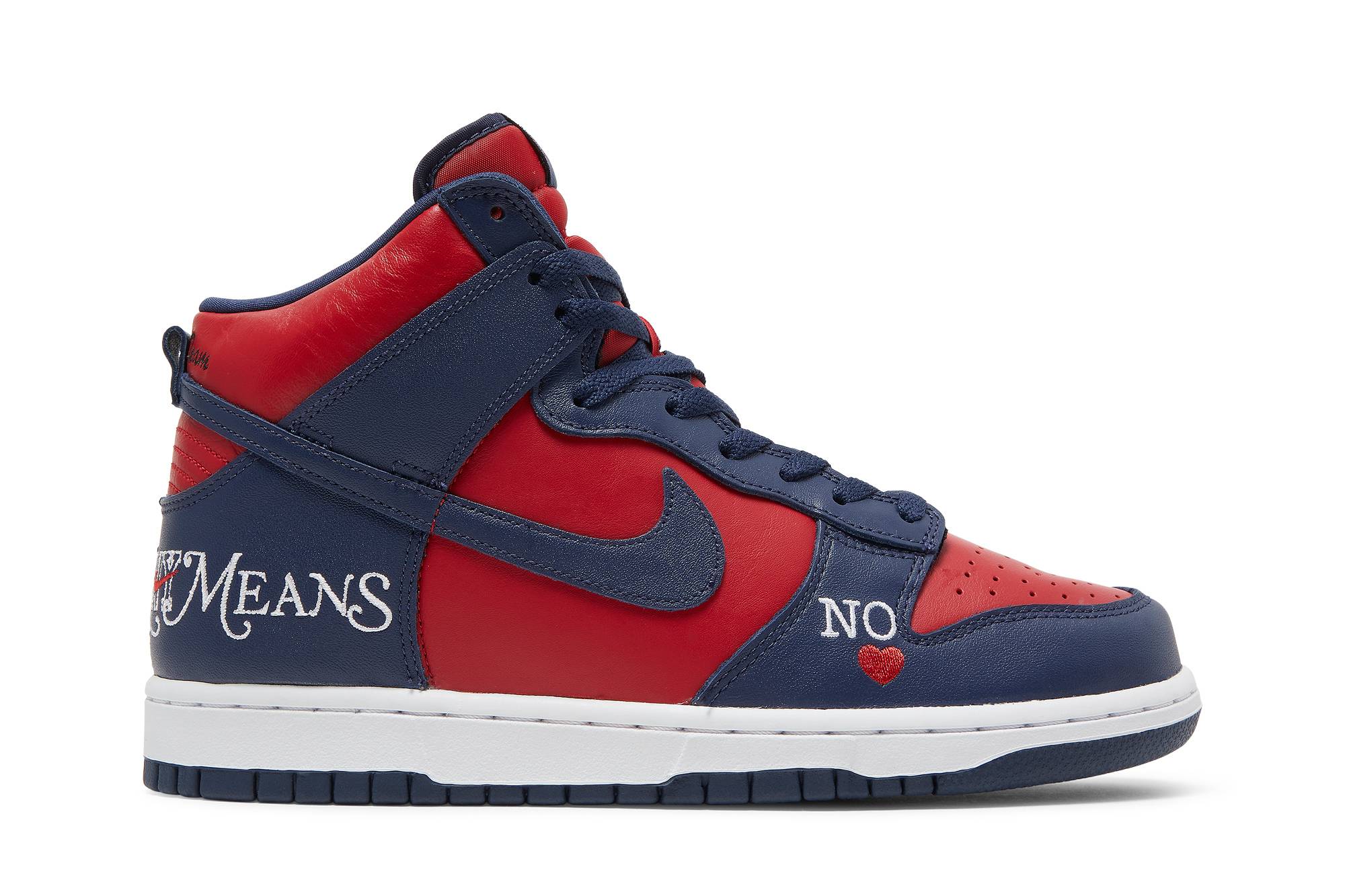 Supreme x Nike SB Dunk High 'By Any Means Navy' DN3741-600-8