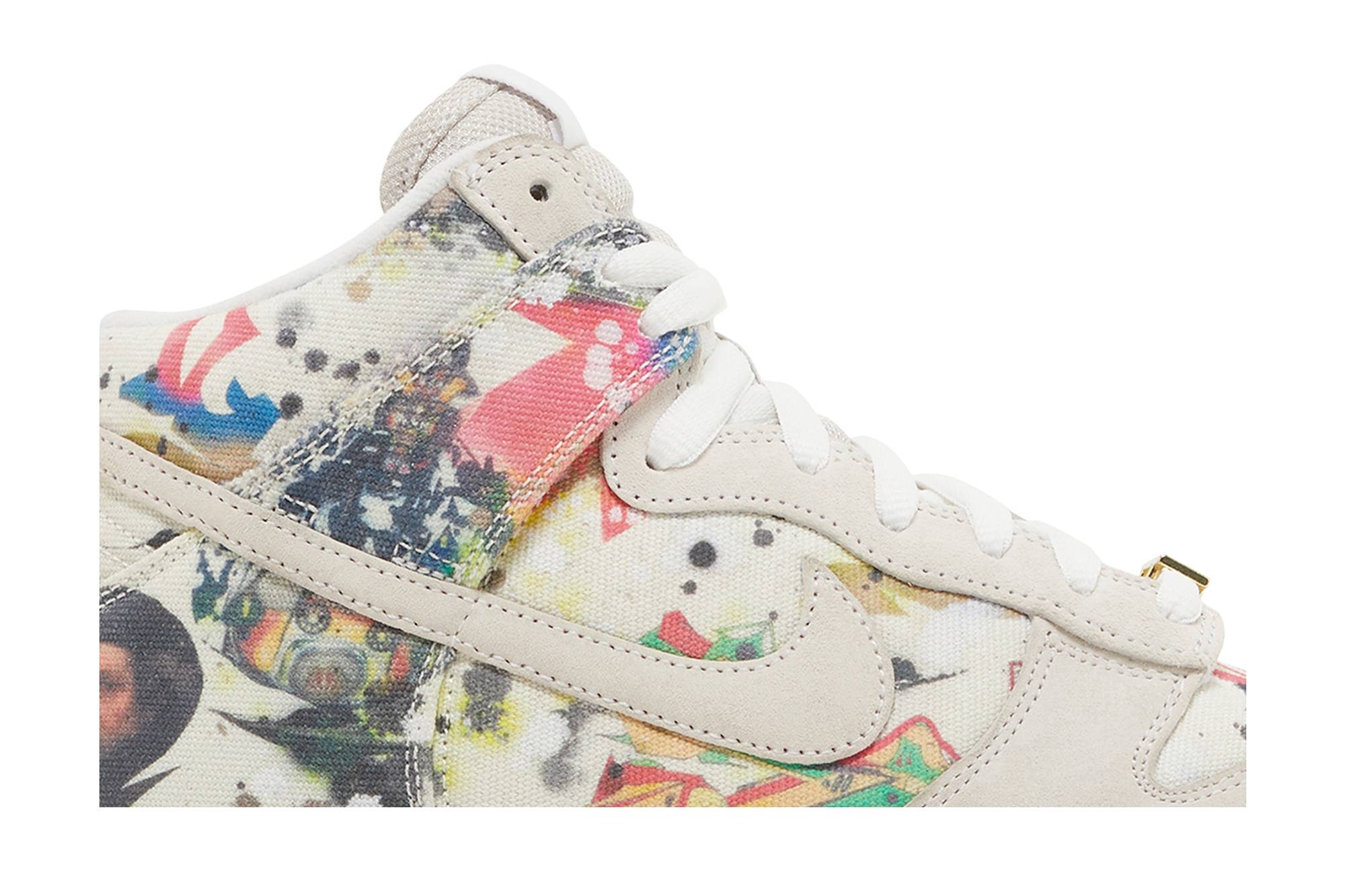 Supreme x Nike SB Dunk High 'Rammellzee' FD8779-100-7