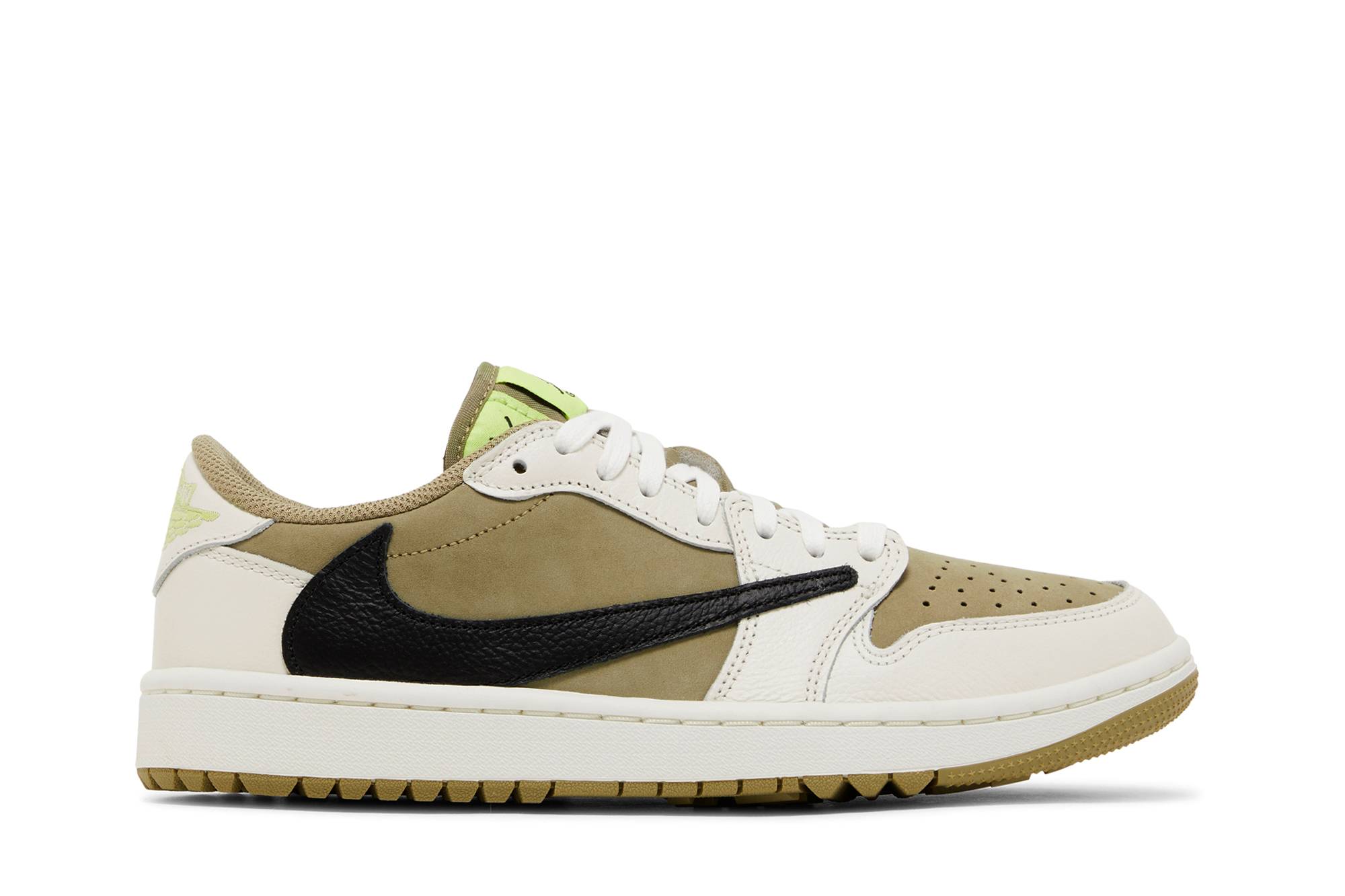 Travis Scott x Air Jordan 1 Low Golf 'Neutral Olive' FZ3124-200-10