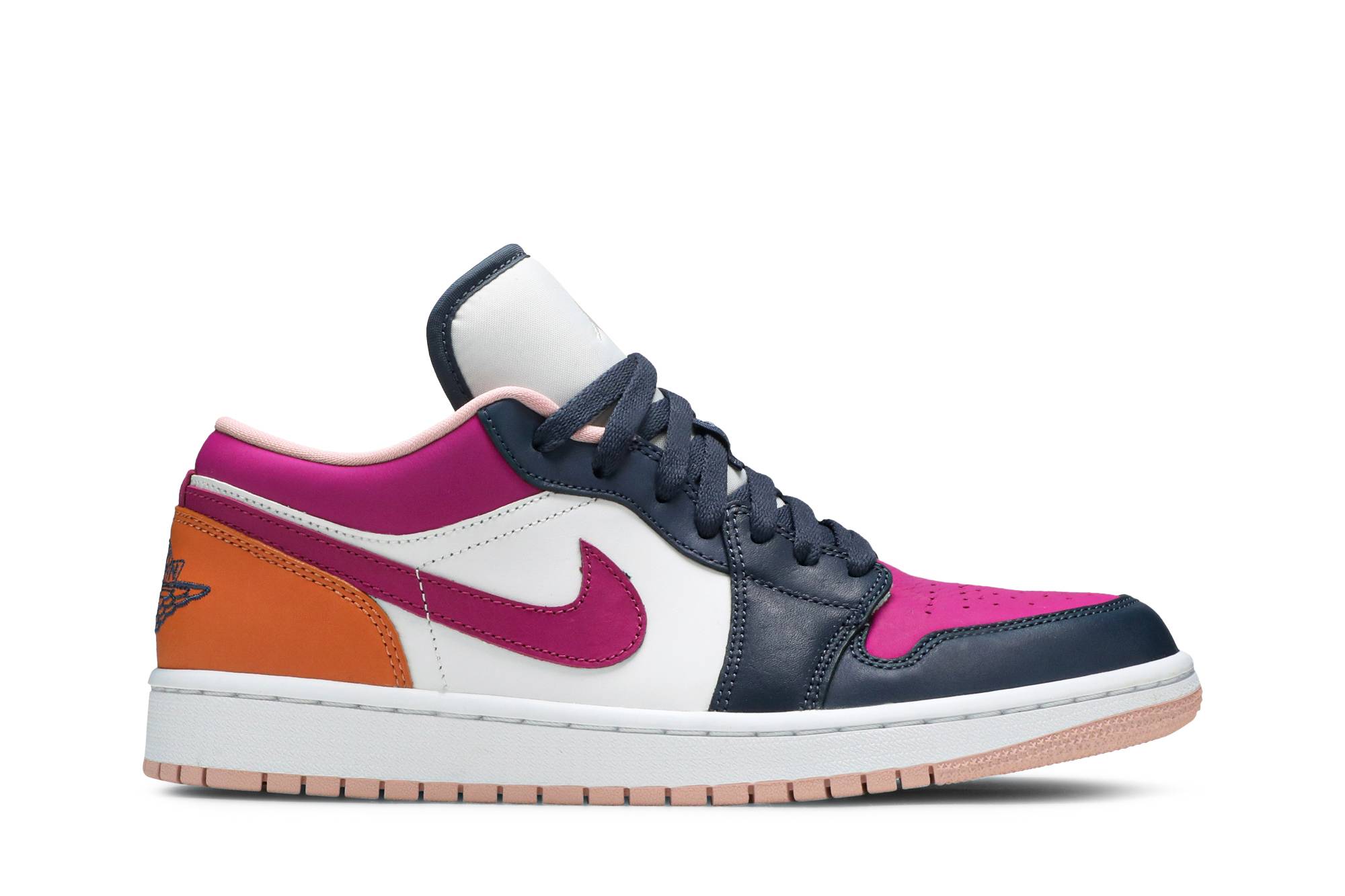 (Women) Air Jordan 1 Low SE 'Mismatched - Purple Magenta' DJ4342-400-8