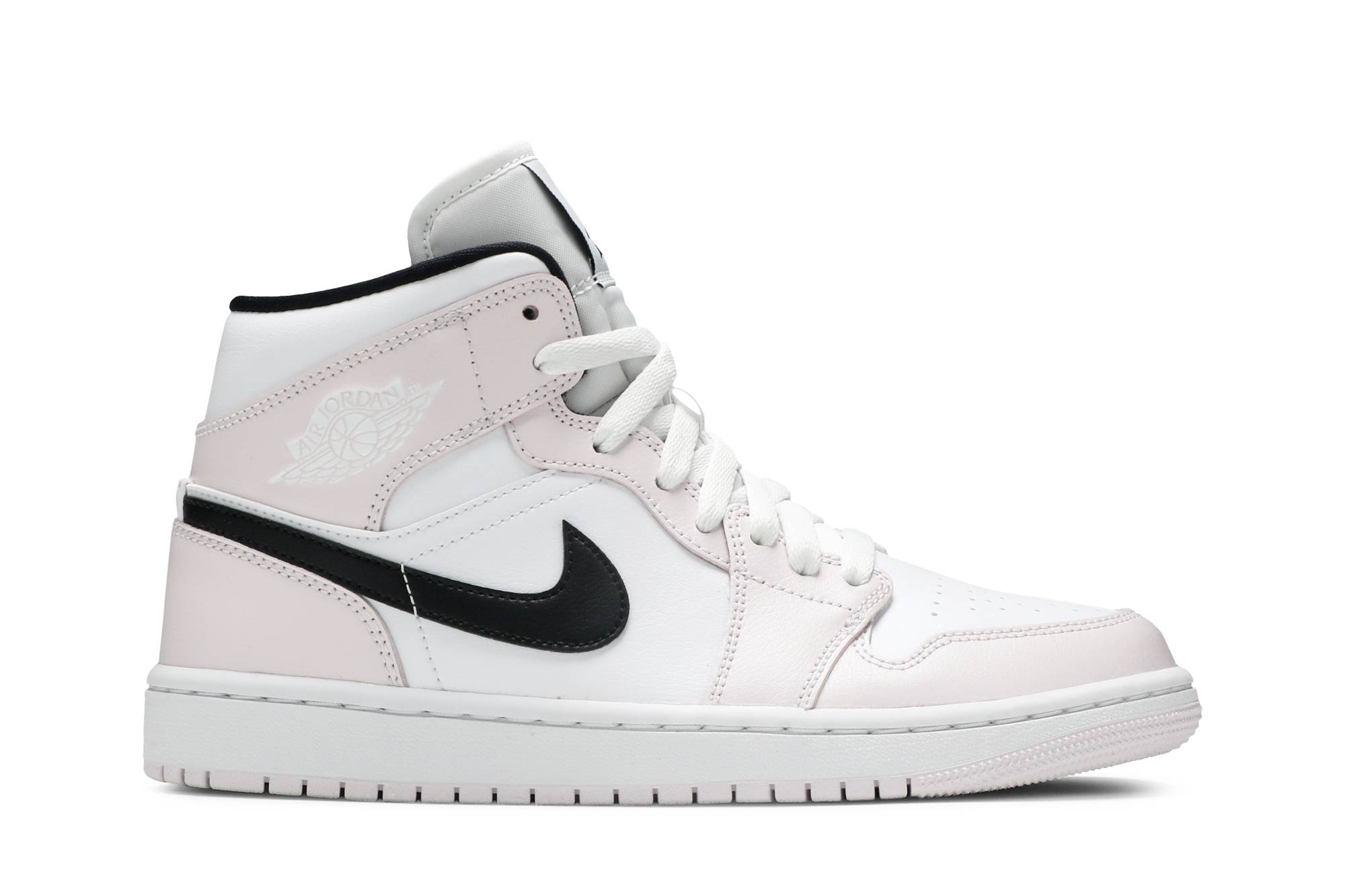 (Women) Air Jordan 1 Mid 'Barely Rose' BQ6472-500-8