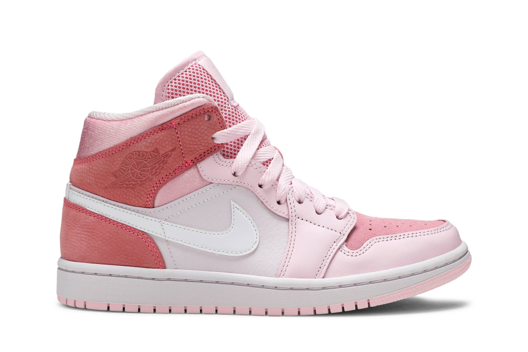 (Women) Air Jordan 1 Mid 'Digital Pink' CW5379-600-8