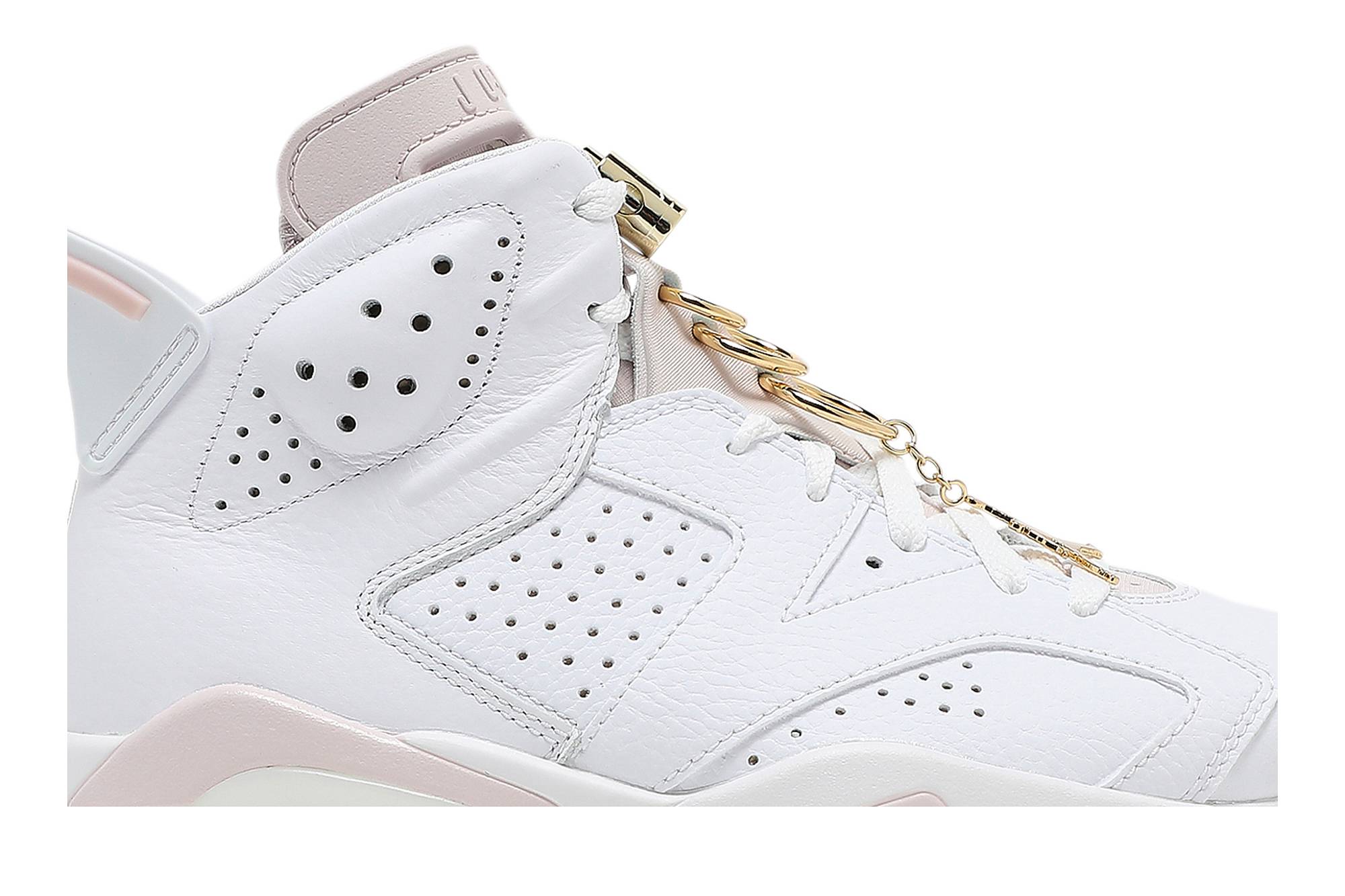 (Women) Air Jordan 6 Retro 'Gold Hoops' DH9696-100-5