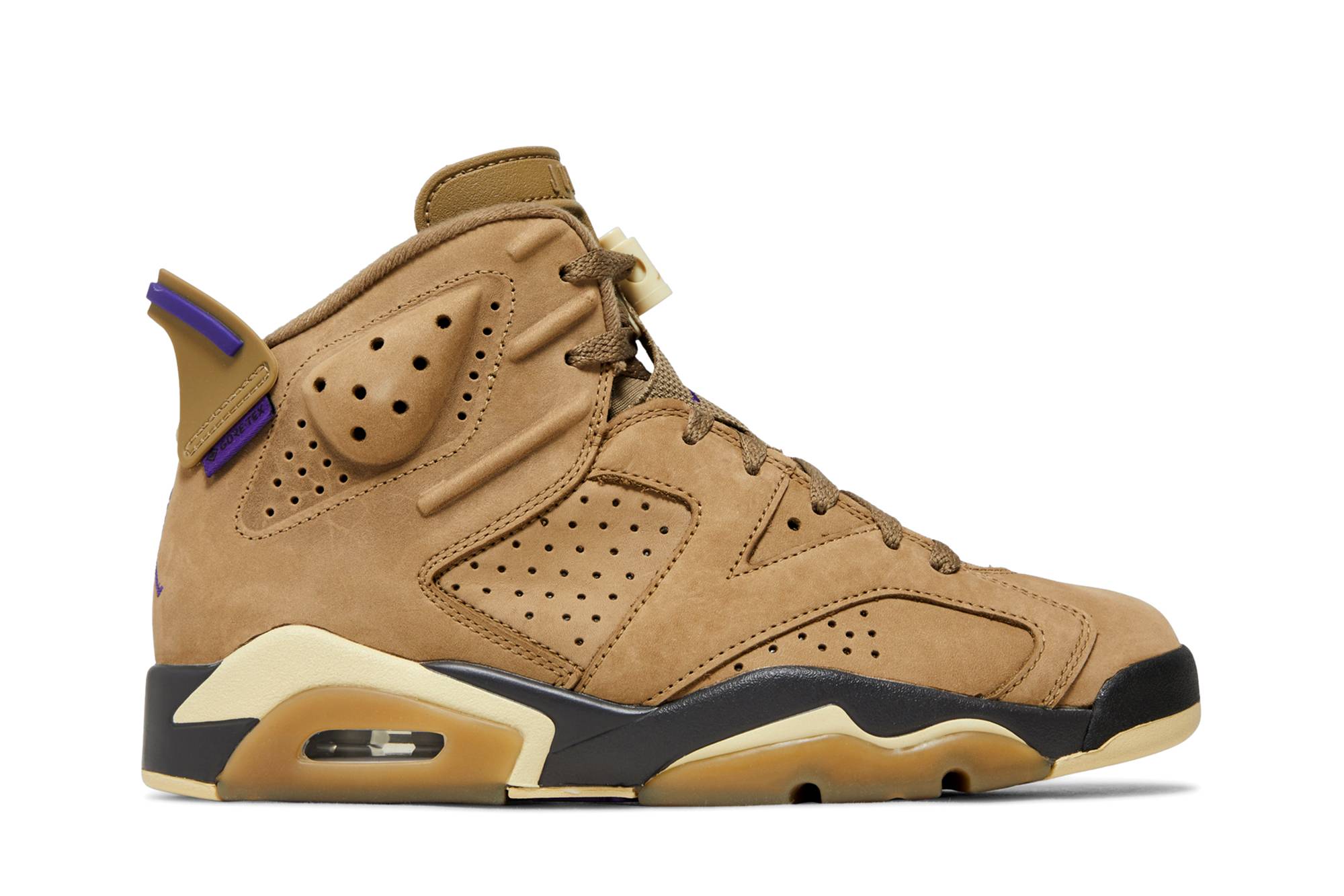 (Women) Air Jordan 6 Retro Gore-Tex 'Brown Kelp' FD1643-300-8