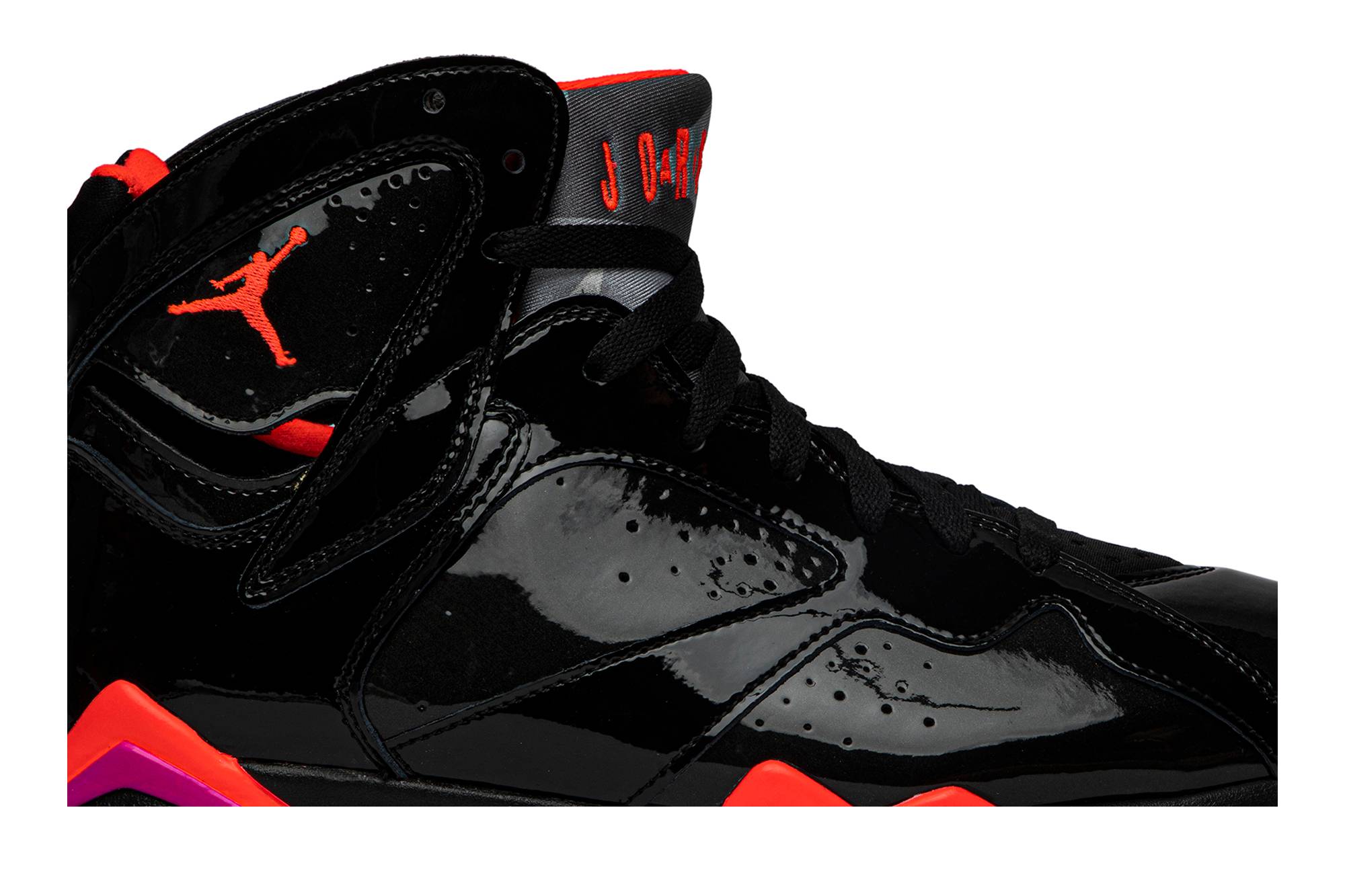 (Women) Air Jordan 7 Retro 'Black Gloss' 313358-006-4