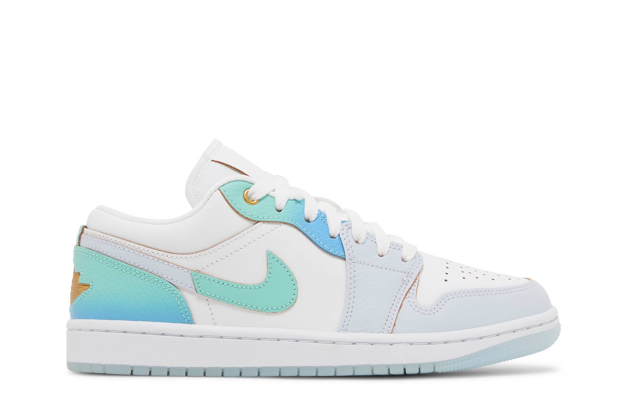 (Women) Nike Air Air Jordan 1 Low SE 'Emerald Rise' FN8899-131-8