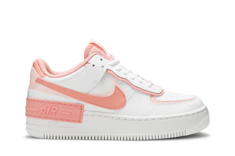 (Women) Nike Air Force 1 Shadow 'Washed Coral' CJ1641-101-8