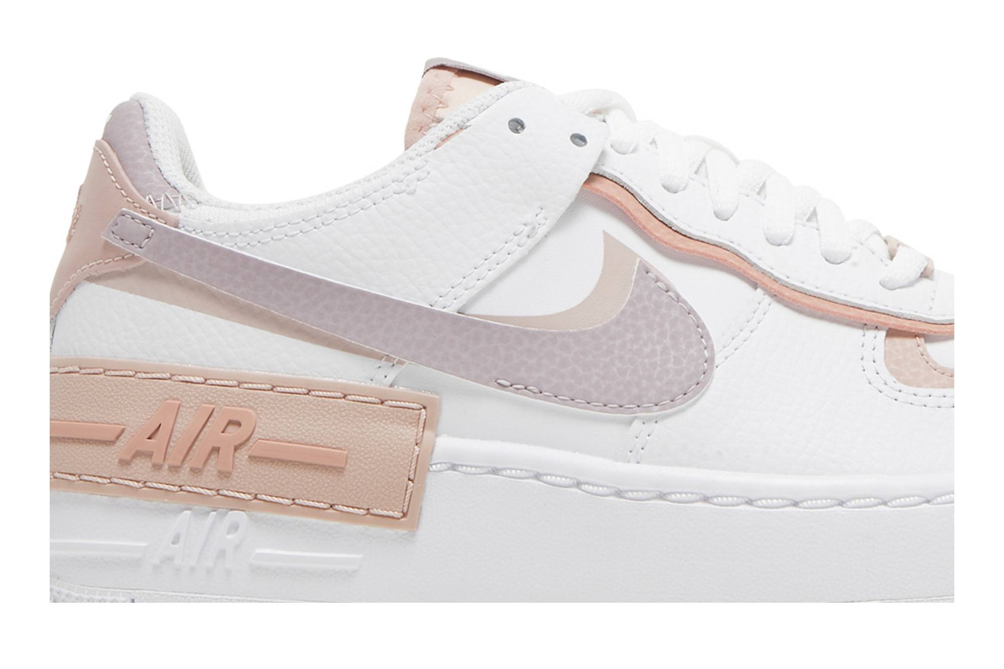 (Women) Nike Air Force 1 Shadow 'White Pink Oxford' CI0919-113-7